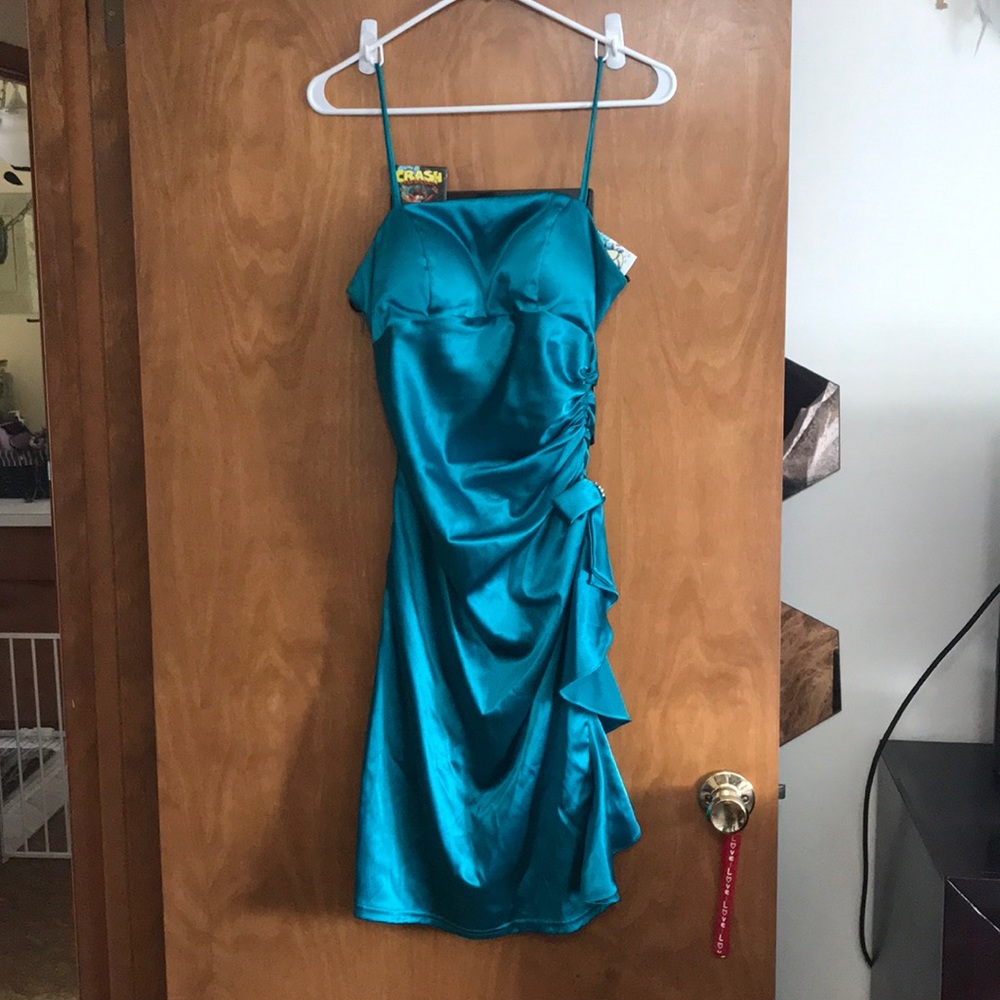 Teal dress